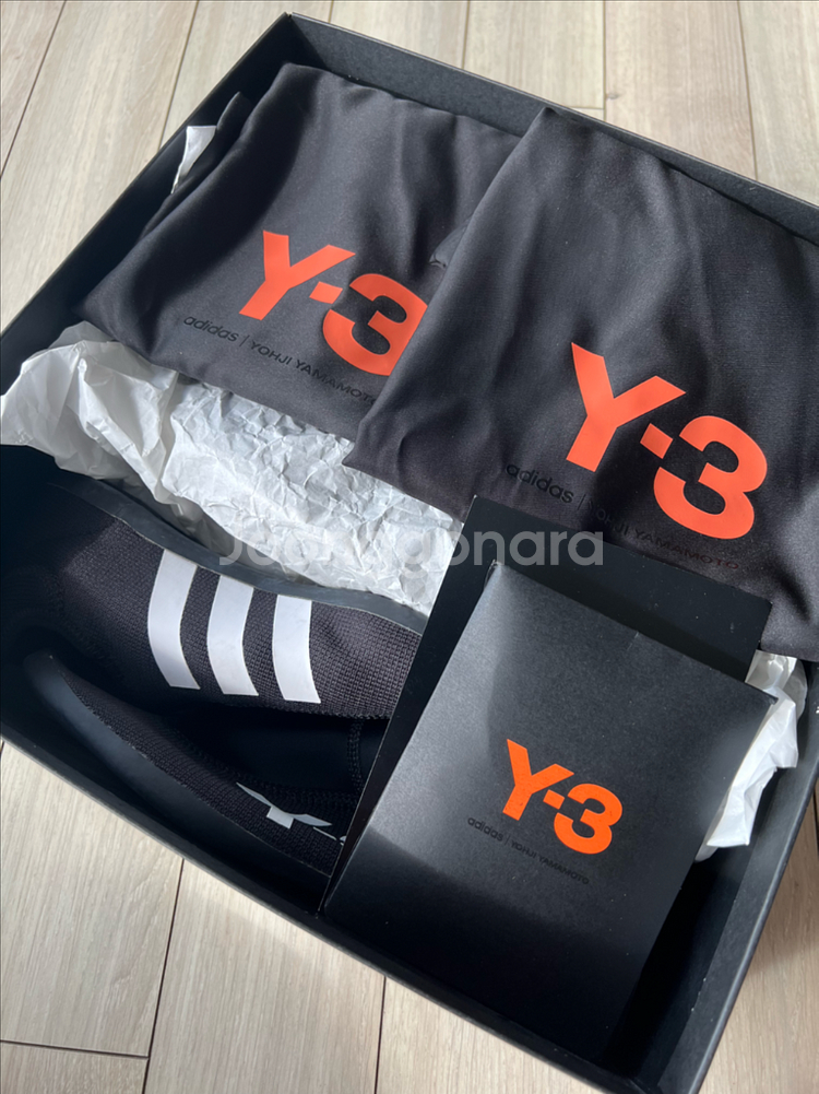 Y-3 런너 4D IO 블랙 265mm--5