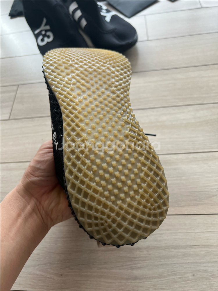 Y-3 런너 4D IO 블랙 265mm--6