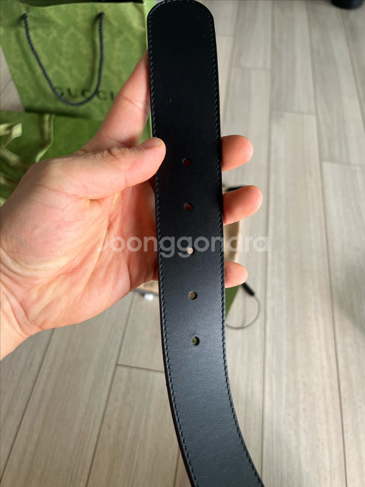 구찌 GG 마몽 벨트--6