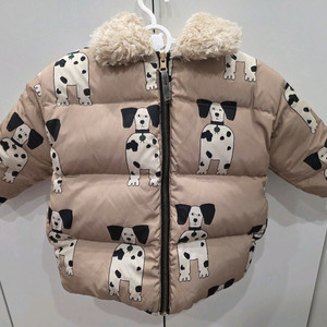 리미떼두두 달마시안 리버시블 패딩 s