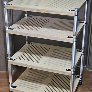 철가방 오디오랙 분리형 4단 2종(최고급형, 보급형)