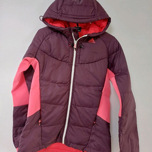 여성 아디다스 런닝.골프 간절기 오리털 패딩점퍼 (90)