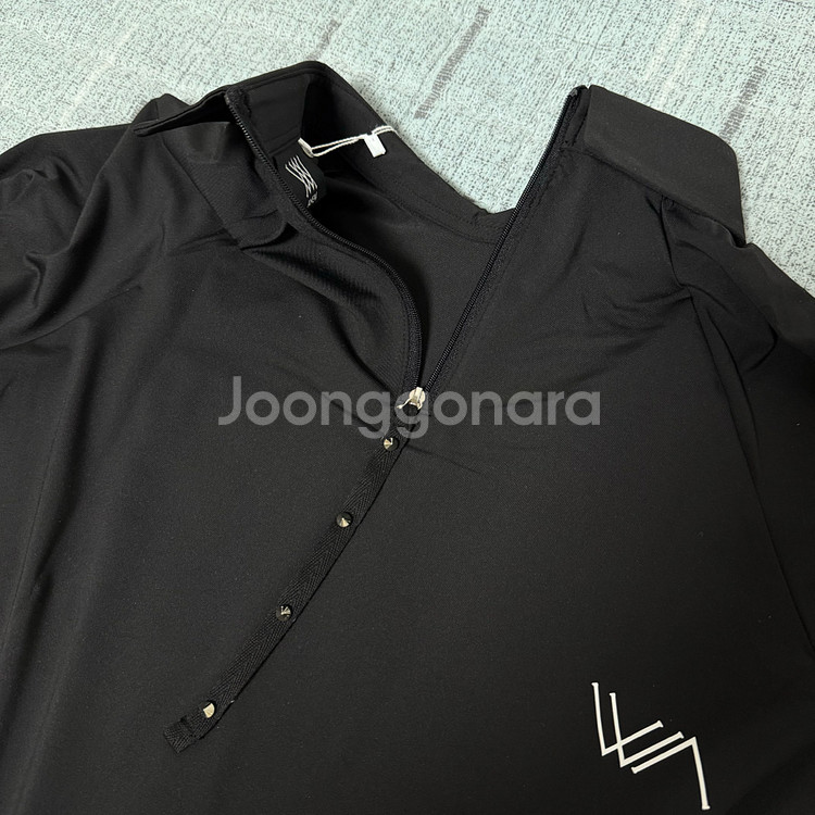 어뉴 여성 골프웨어 카라티 티셔츠 긴팔--3