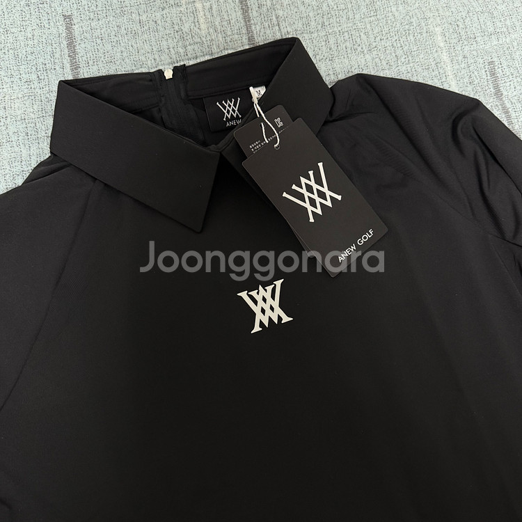 어뉴 여성 골프웨어 카라티 티셔츠 긴팔--2