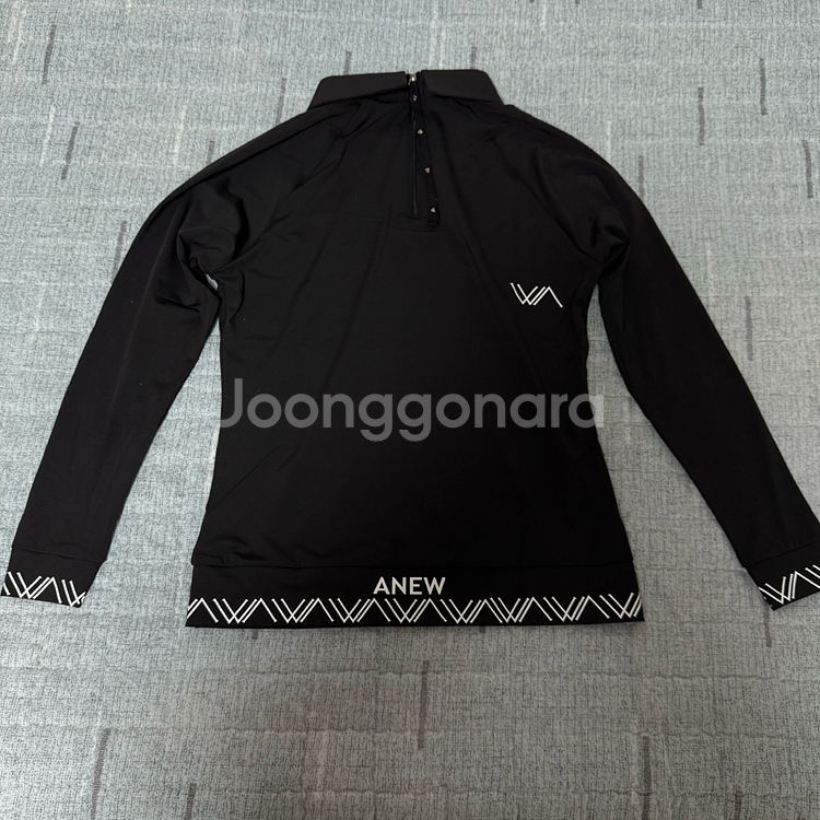 어뉴 여성 골프웨어 카라티 티셔츠 긴팔--1