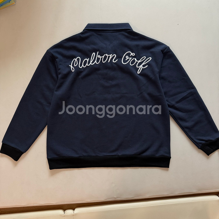 말본 남성 골프웨어 카라티 맨투맨 티셔츠--1