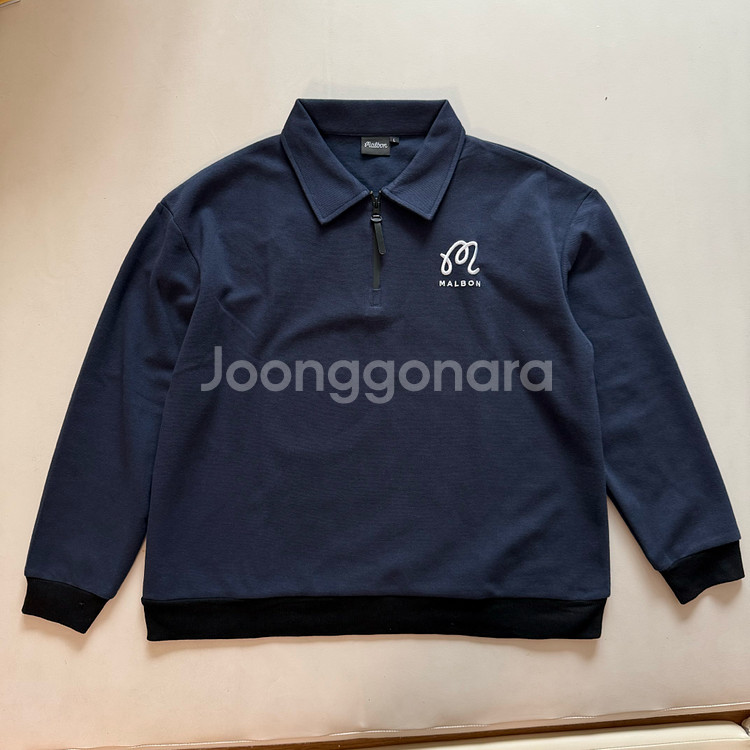 말본 남성 골프웨어 카라티 맨투맨 티셔츠--0