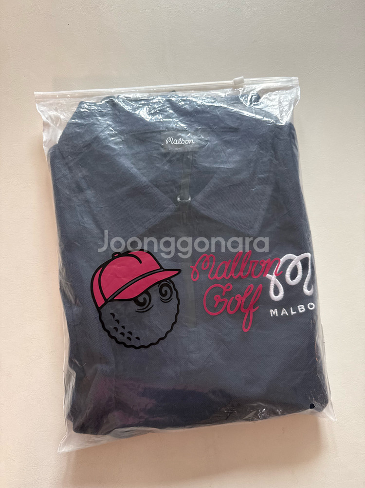 말본 남성 골프웨어 카라티 맨투맨 티셔츠--4