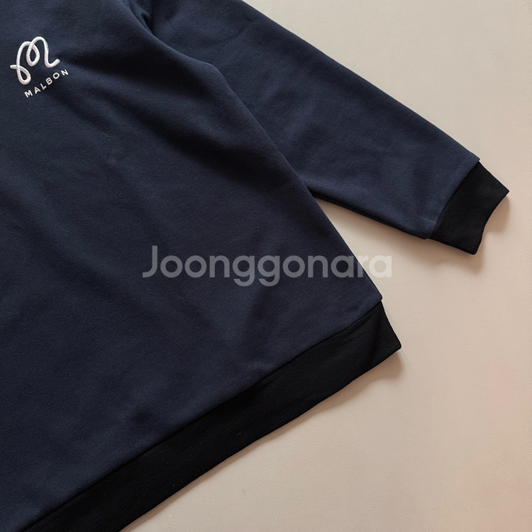 말본 남성 골프웨어 카라티 맨투맨 티셔츠--3