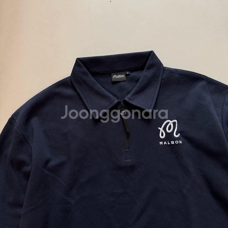 말본 남성 골프웨어 카라티 맨투맨 티셔츠--2