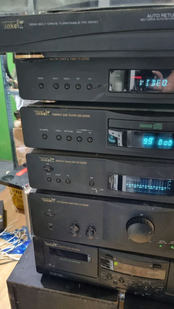 인켈 오디오 시스템 7종세트 이미지