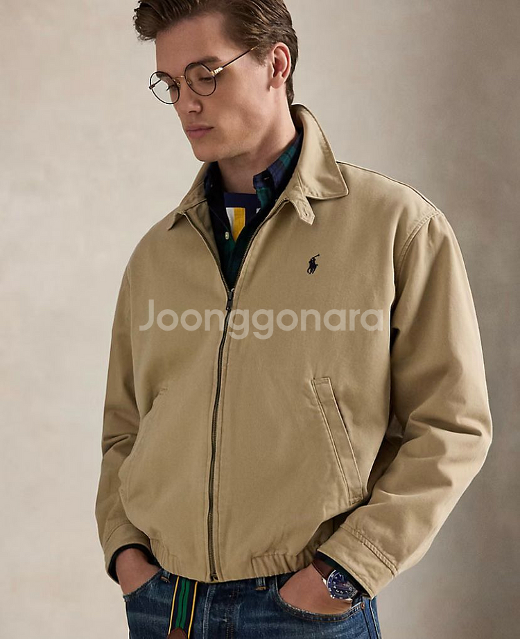 폴로 랄프로렌 베이지 자켓--0
