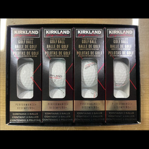 커클랜드 시그니처 골프공 12구 새상품 3피스