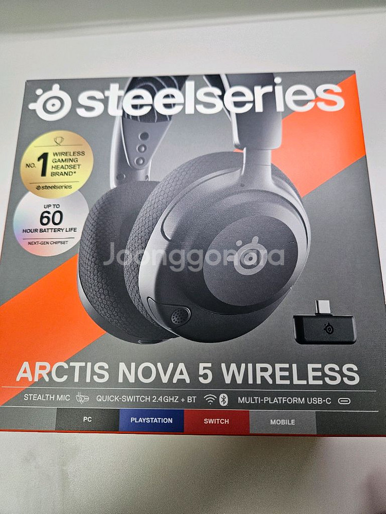 스텔라이즈 아크티스 노바 5 무선 게이밍 헤드셋--0