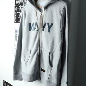 (L-XL) 에스피오나지 후드집업 그레이 네이비씰