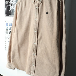 (L-XL) 칼하트 셔츠 남방 코듀로이 베이지 대장
