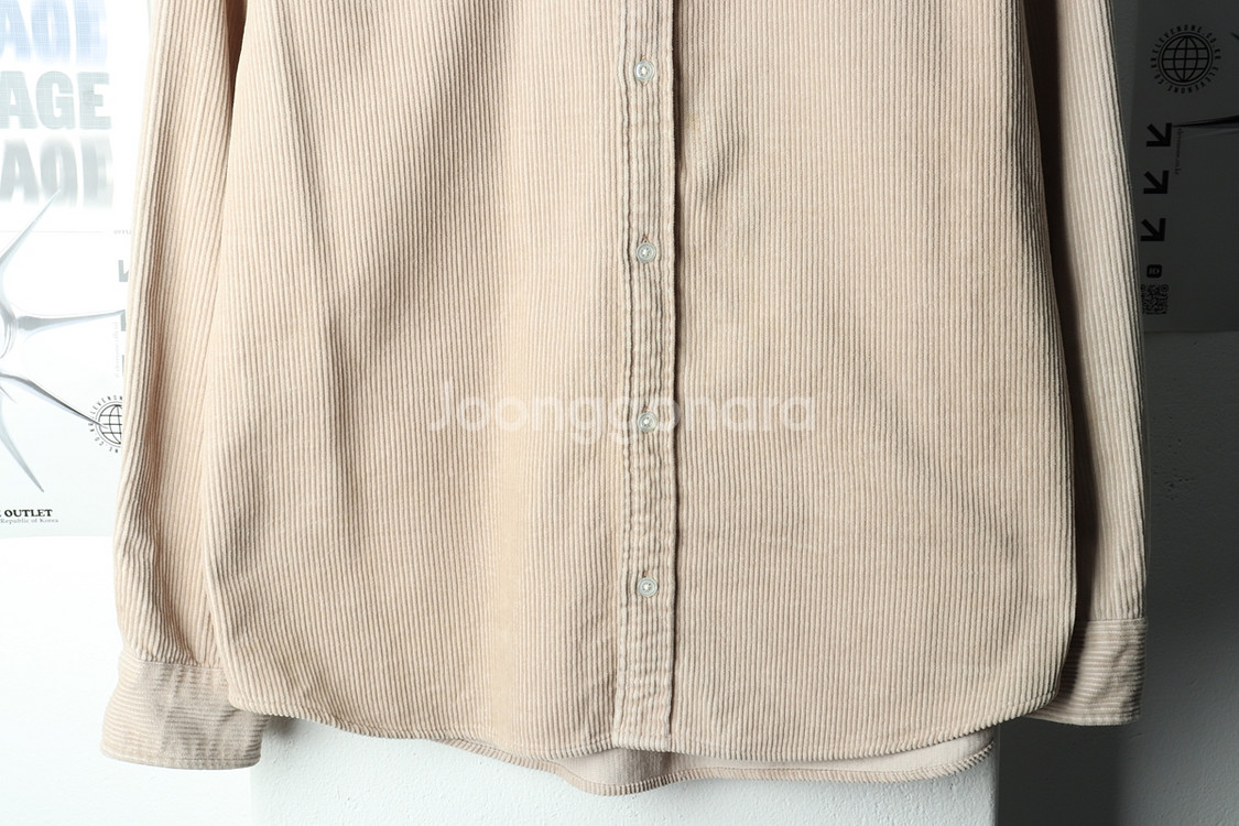 (L-XL) 칼하트 셔츠 남방 코듀로이 베이지 대장--3