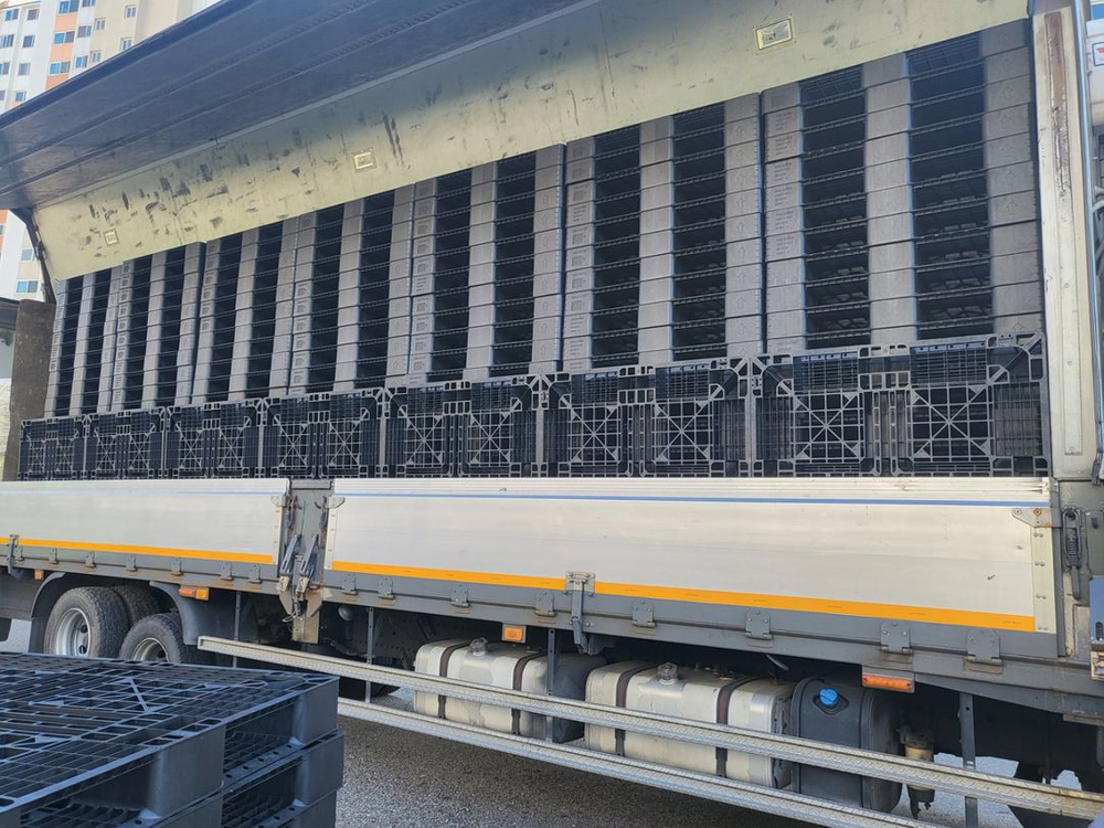 중고플라스틱파렛트(파레트,빠레트)팝니다 이미지