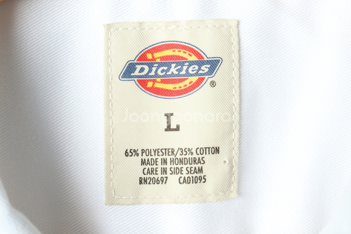 (L-XL) 디키즈 셔츠 남방 투포켓 화이트 무지--5