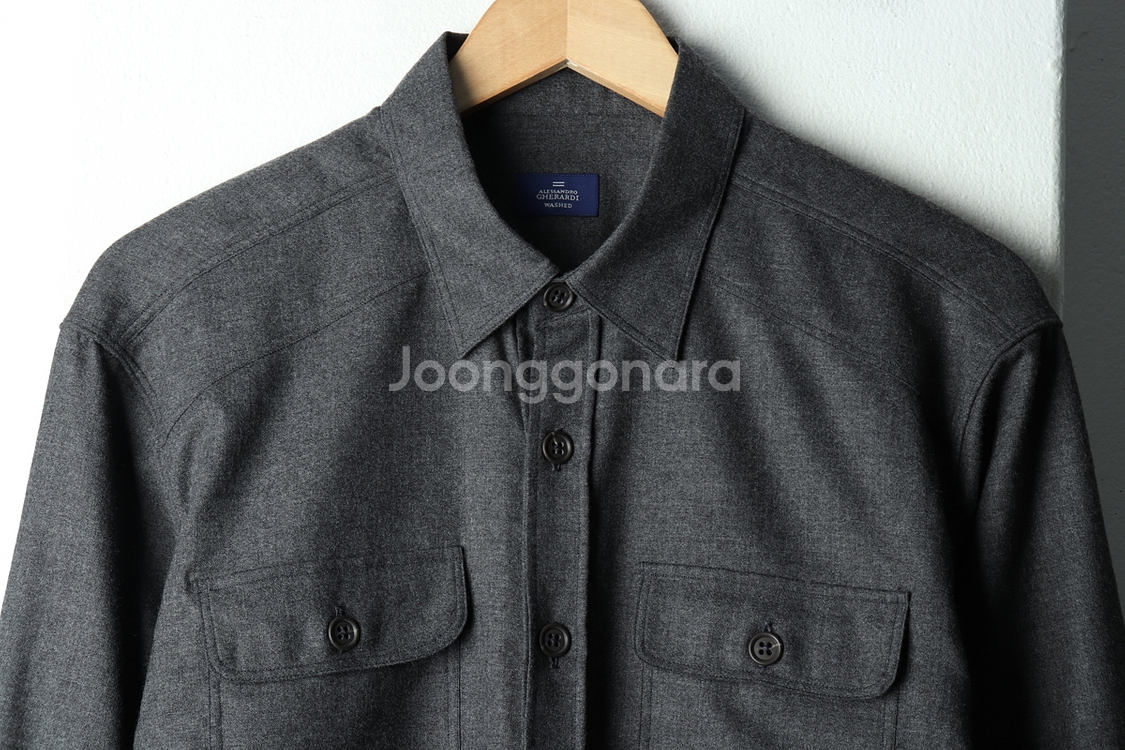 (F) 브랜드빈티지 셔츠 남방 알레산드로 게라르디--2