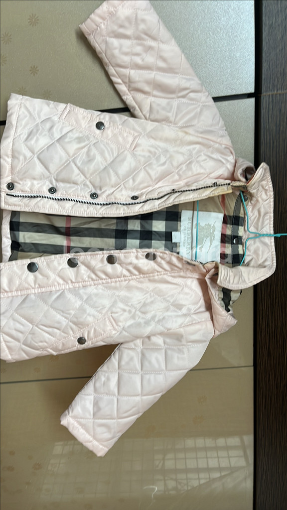 버버리 아기 누빔 (12m)--0