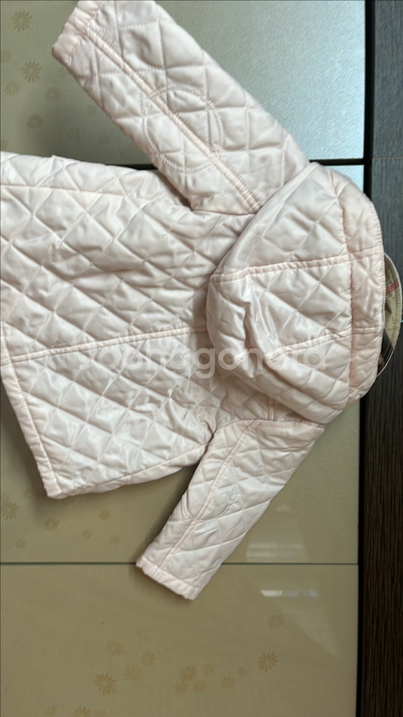 버버리 아기 누빔 (12m)--1