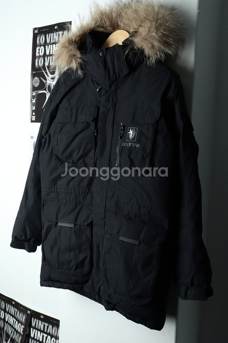 (S-M) 블랙야크 패딩 점퍼자켓 고어텍스 구스다운--0