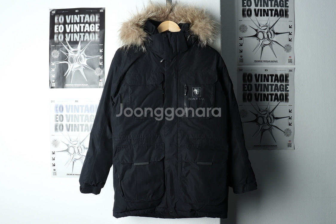 (S-M) 블랙야크 패딩 점퍼자켓 고어텍스 구스다운--2