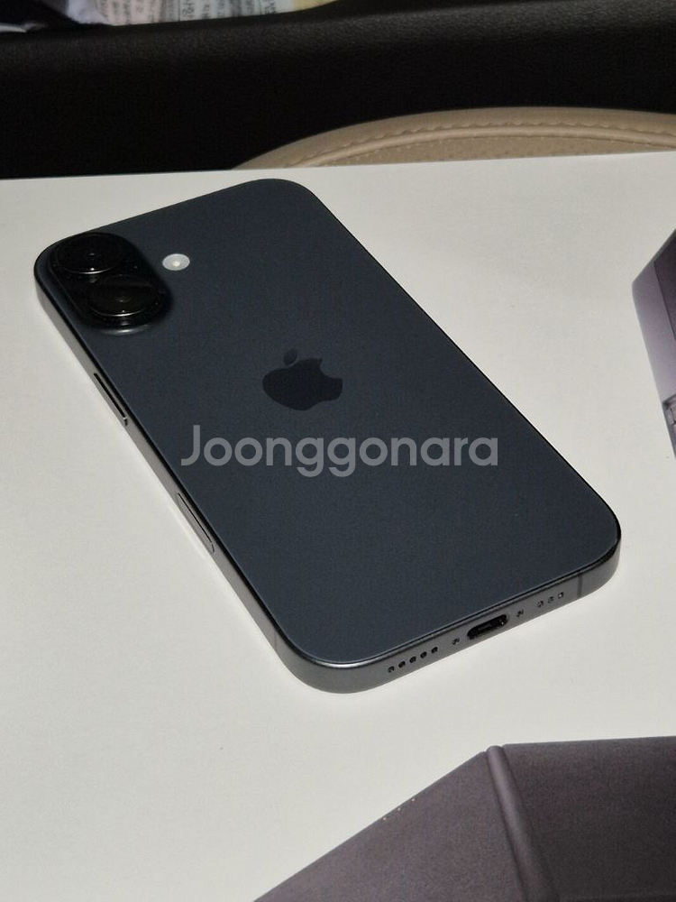 아이폰17 일반 256g 블랙 자급제 무음판--4