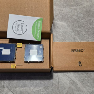 지그비 스마트 IOT 벽 조명 스위치 1G, 1G+1G 중선선불필요