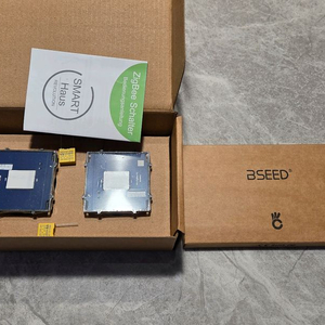 지그비 스마트 IOT 벽 조명 스위치 1G, 1G+1G 중선선불필요