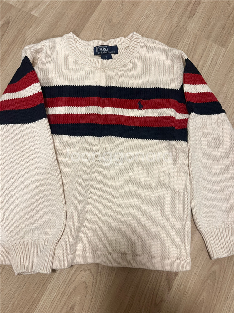 폴로 정품 랄프로렌 니트 스웨터 3벌 5-8세추천--0