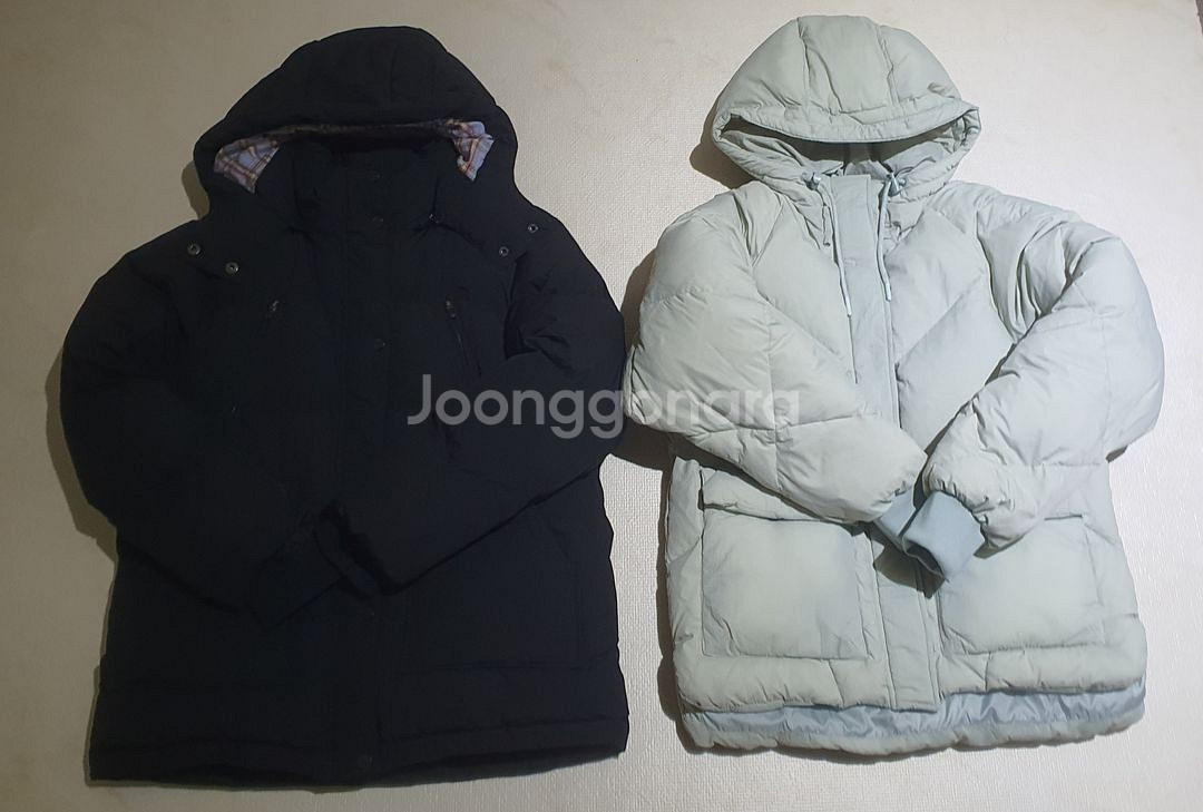 (포항) 여아 패딩점퍼 2벌 160--0