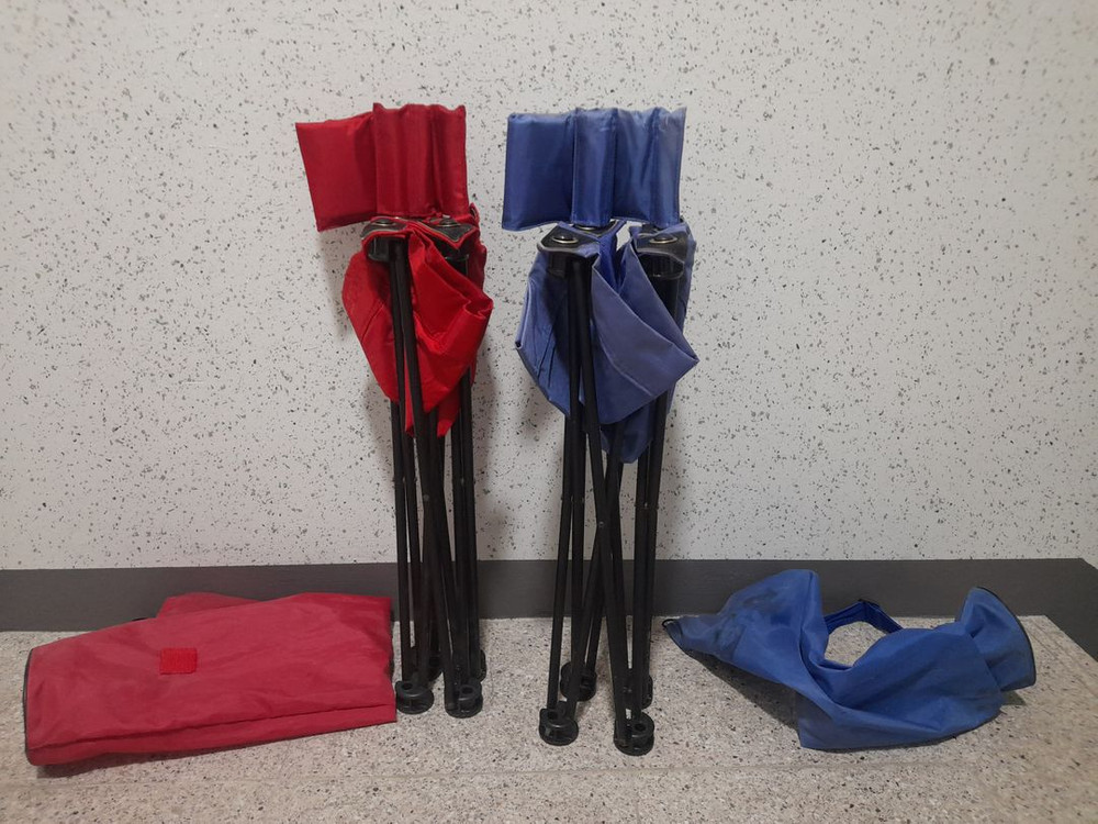 캠핑용 접이식 의자 2개 세트(15,000원)--1