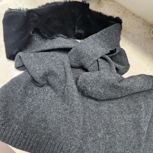 한섬 sj 렉스퍼울캐시미어 머플러