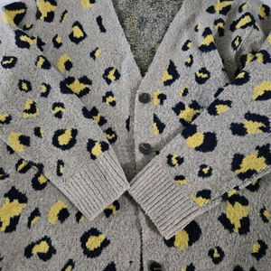 에잇세컨즈 레오파드 가디건