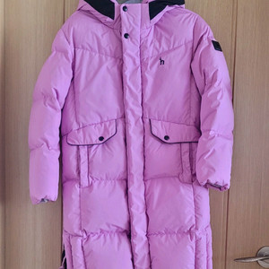 헤지스키즈 롱패딩 155