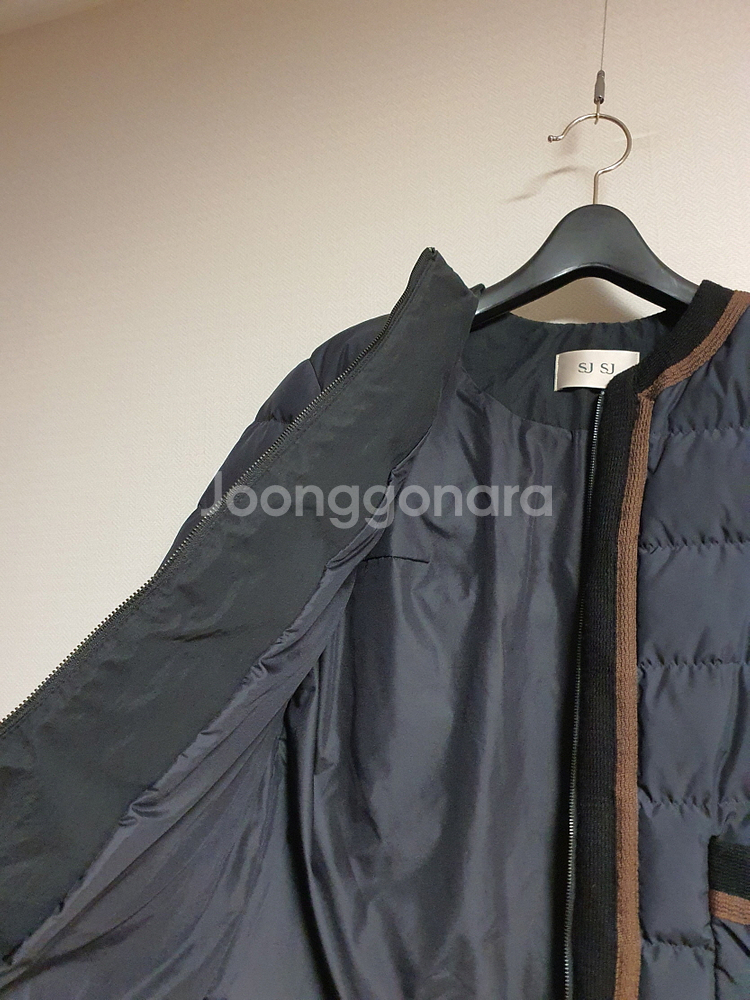 sjsj 에스제이 한섬 다운 패딩 44 사이즈 정품--2