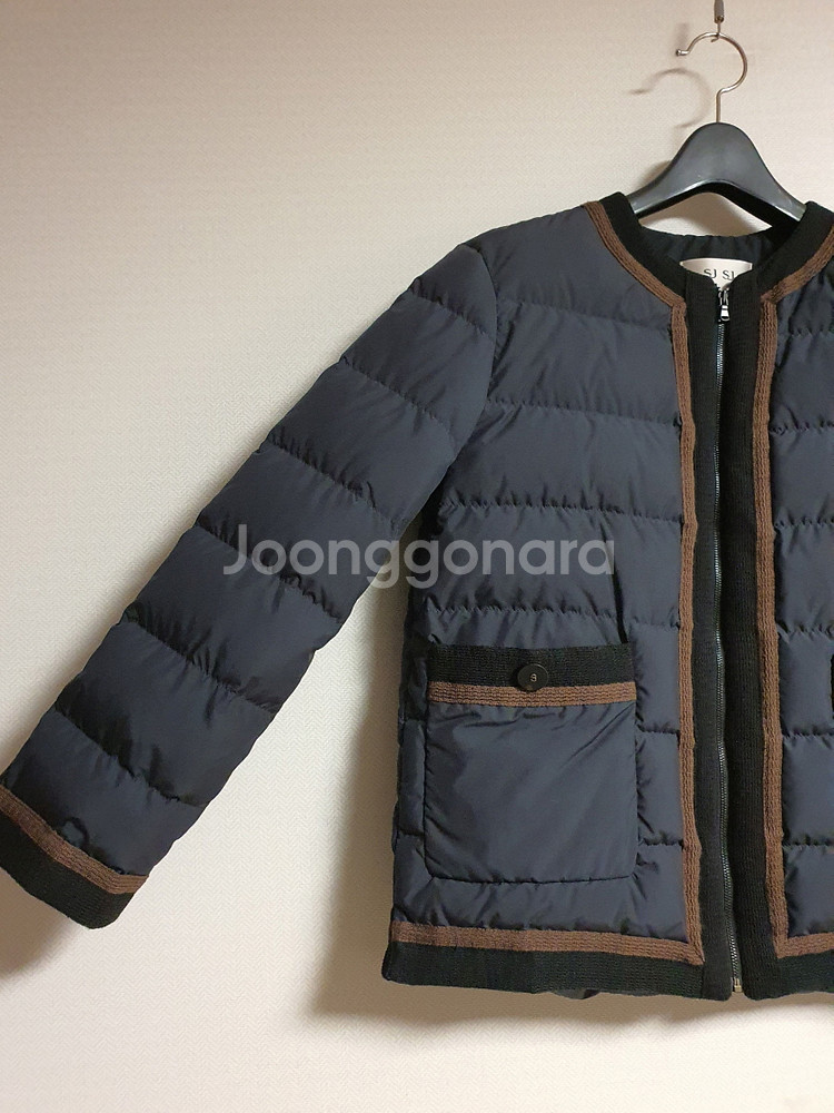 sjsj 에스제이 한섬 다운 패딩 44 사이즈 정품--4