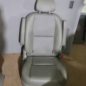 올뉴 카니발 가죽시트. 회색