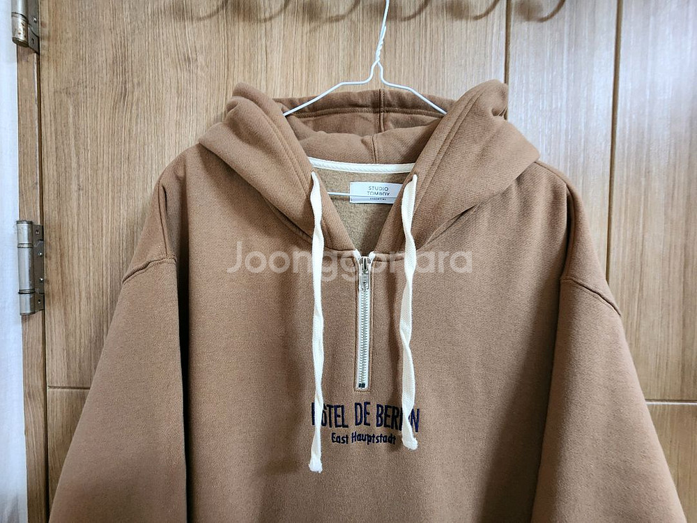 (F)여성 톰보이 기모 후드 롱 원피스--1