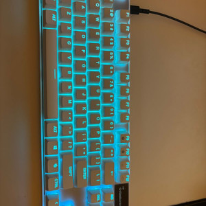 스틸시리즈 apex pro tkl gen3 화이트