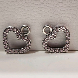 판도라 실버 큐빅 귀걸이