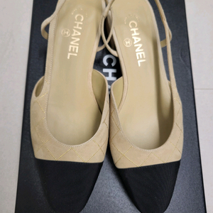 1회 착용)25c 샤넬 슬링백 38사이즈 베이지