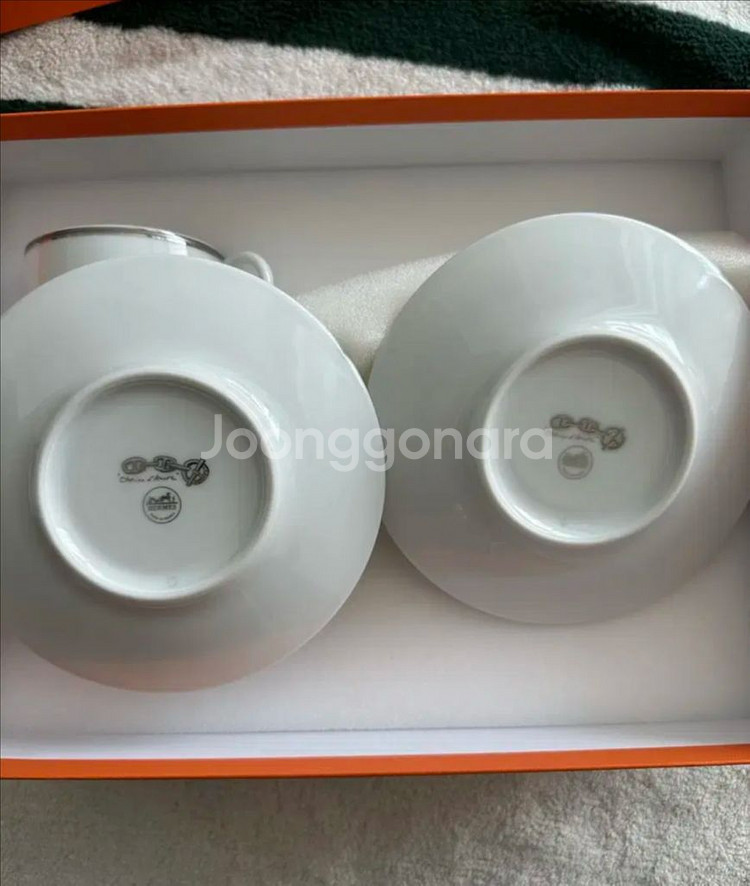 에르메스 샹달 찻잔세트--5