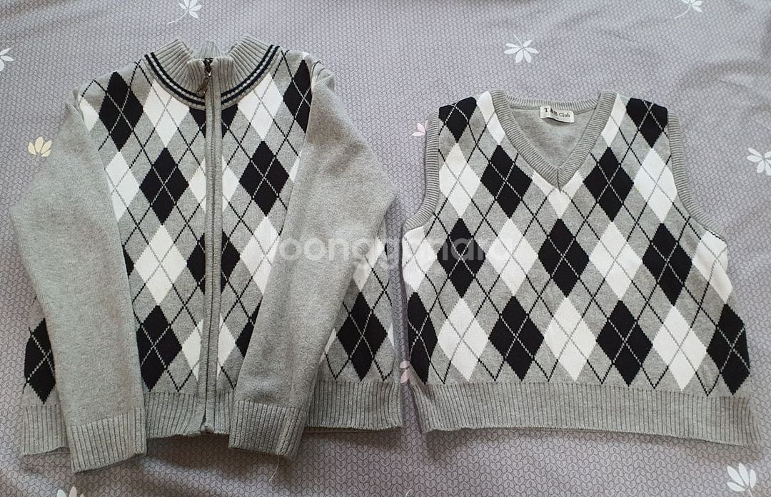 남아의류 2p세트(상태양호 중고상품)--0