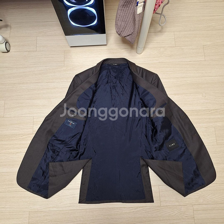 타임옴므 이태리 제냐 셋업 수트 정장--4