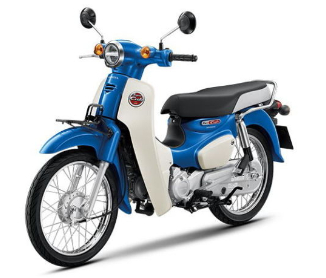 혼다 슈퍼커브 110 배달용 오토바이 이미지