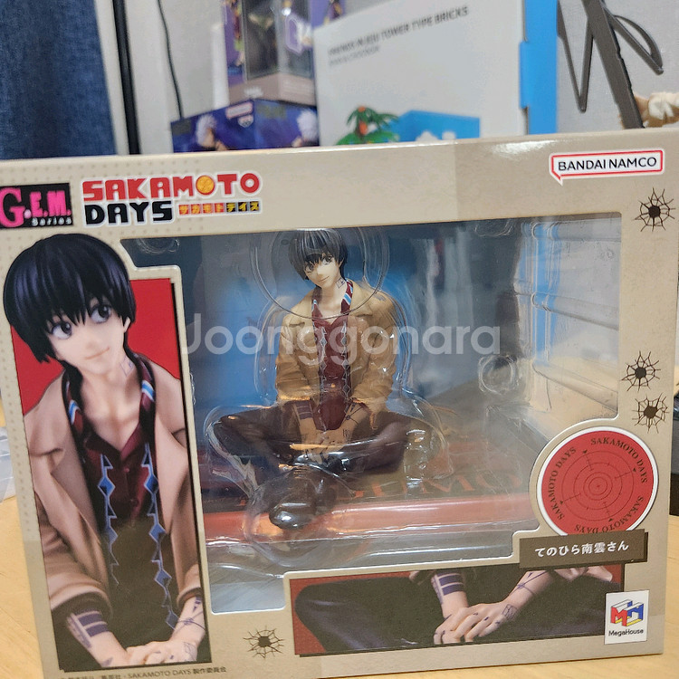 사카모토데이즈 나구모 피규어 일괄(테노히라, 룩업, 바이브레이션스타즈, 솔리드씬)--2