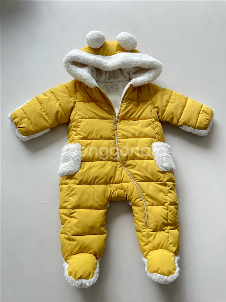 에뜨와 아기 우주복 패딩 12m--0